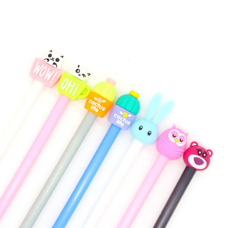 Animal Pencil Toppers-3d Rubber Eraser Pencil Topper